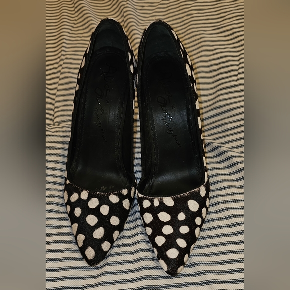 Alice + Olivia Polka Dot Pumps 38 - Picture 1 of 5